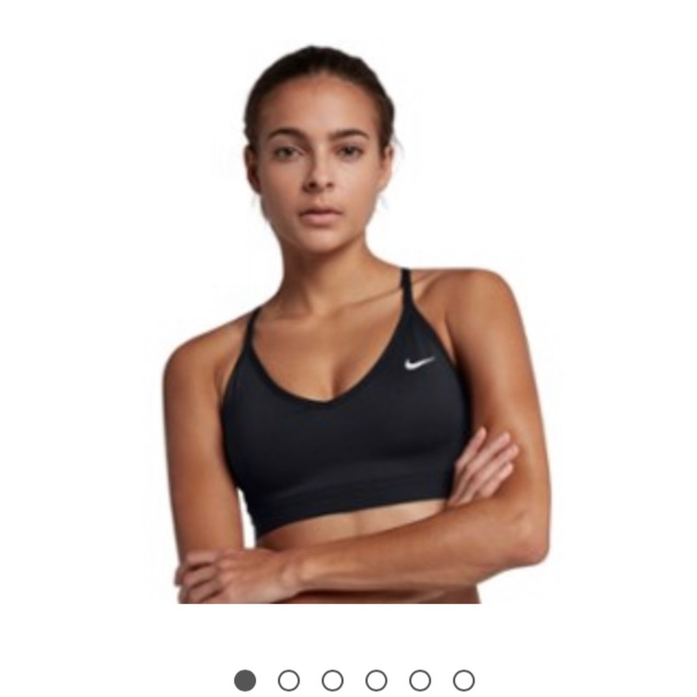 NEW WITH TAGS BLACK CROSSBACK SPORTS BRA NIKE